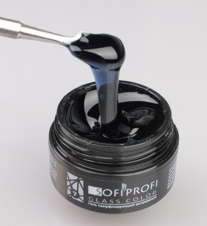 Гель камуфлирующий тон 4707 Glass Color Sofiprofi, 15 мл